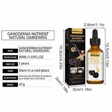Anti-Greying Hair spray , Drakkar spray for Hair, Organic Ganoderma, Inverted Essence for Grey Hair, Darkens Your Hair Naturally Without Damaging (30ML)